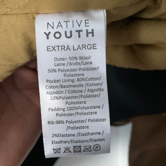 Native Youth wool blend jacket - Picture 6 of 8